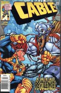 Cable #74 (Newsstand) VF ; Marvel | Caliban