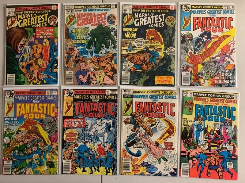 Marvel's Greatest Comics Fantastic Four reprints #33-96 50 diff (1971-81)