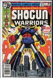 Shogun Warriors #1 (1979) The Shogun Warriors