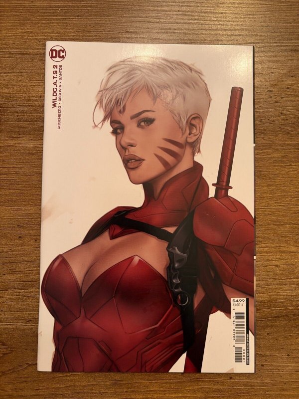 Wildcats # 2 NM 1st Print Variant Cover DC Comic Book 17 J277