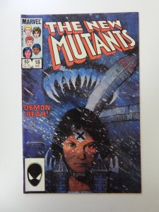 The New Mutants #18 Direct Edition (1984) VF+ condition