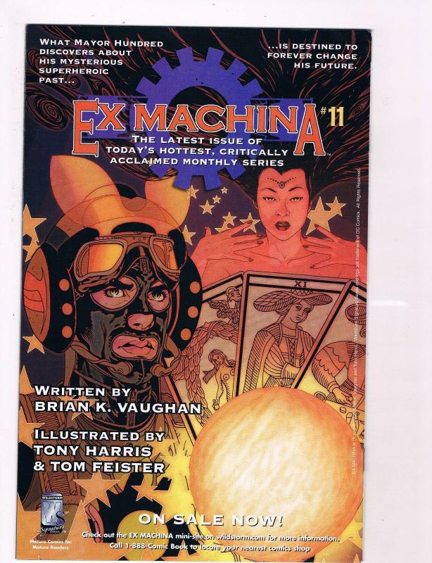 Exmachina # 1 Wildstorm Comic Books Hi-Res Scans Awesome Issue Modern Age!!! S10