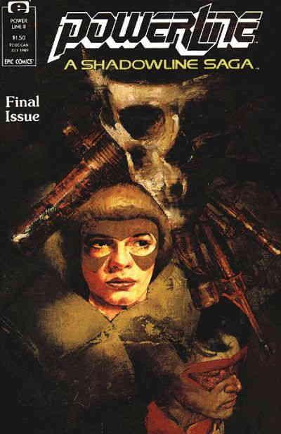 Power Line #8 VF ; Epic | Last Issue Shadow Line Saga