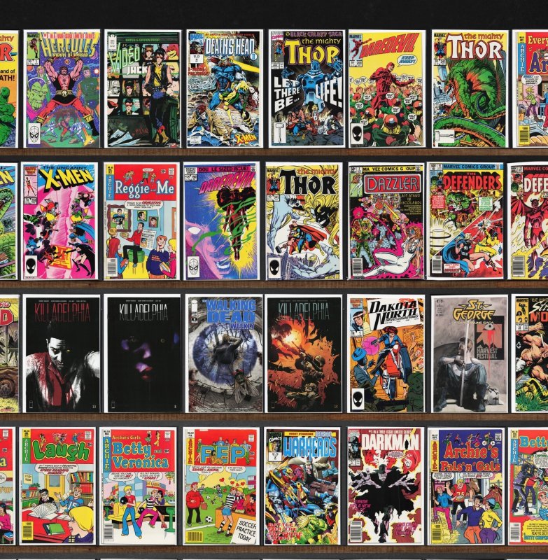 Huge Lot 140+ Comics with The Uncanny X-Men, Thor, Daredevil & More!