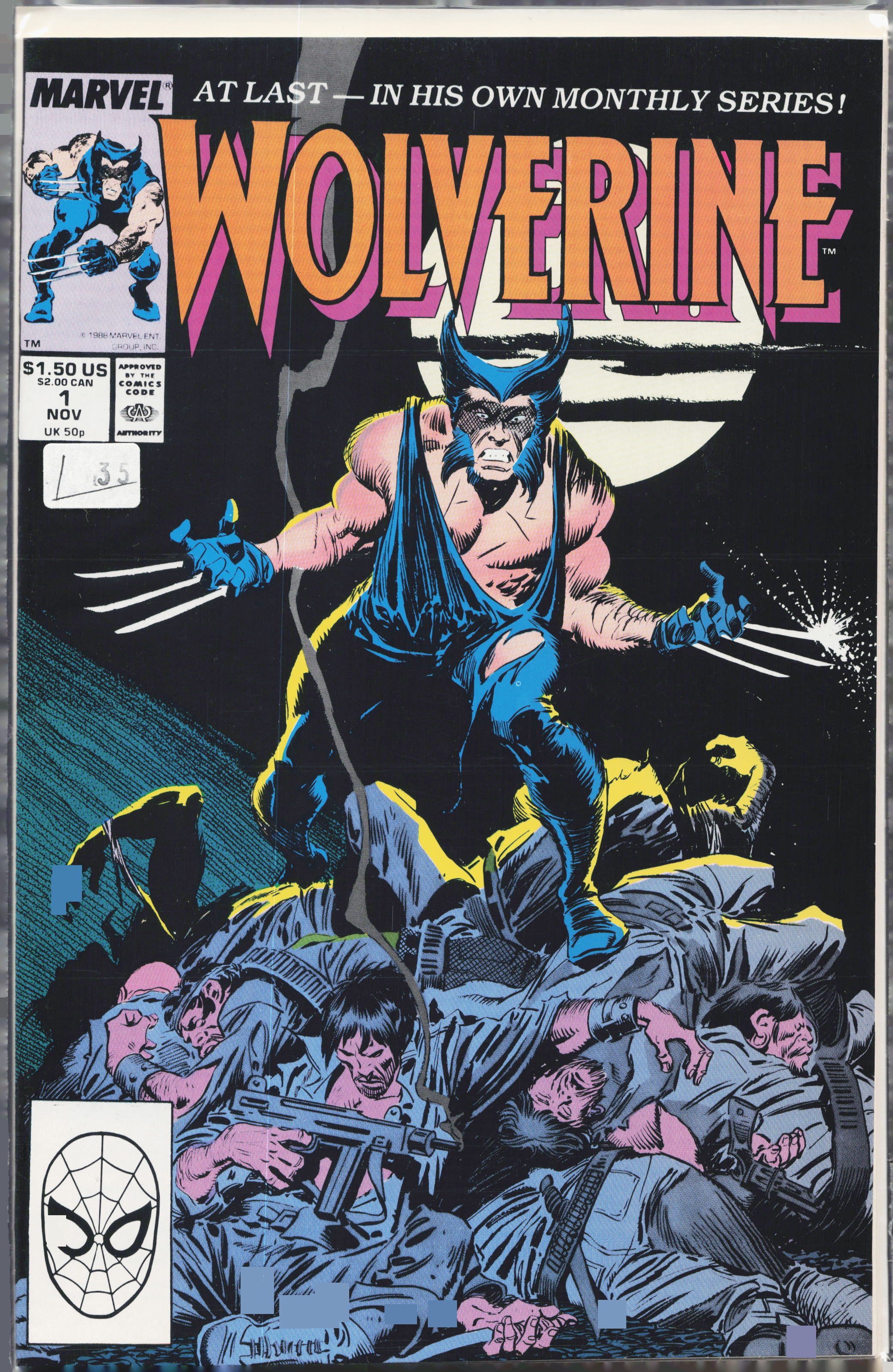 Wolverine #1 (1988) Wolverine [Key Issue] | Comic Books - Copper Age ...