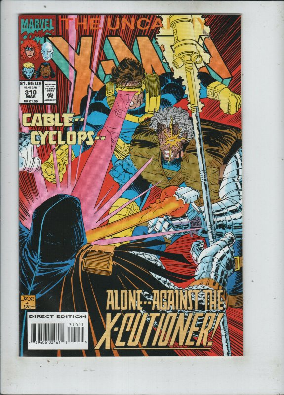 Uncanny X-men #305-310 Set vf/nm 