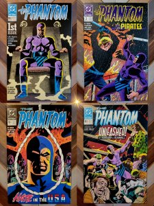 Lot of 4: Phantom #1, 3, 4, 5 (DC Comics 1989) The Ghost Who Walks Returns! 9.0