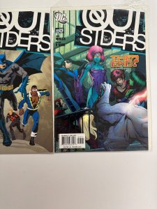 5  Outsiders DC Comic Books # 25 26 27 28 29 Batman Superman Flash 10 CT3