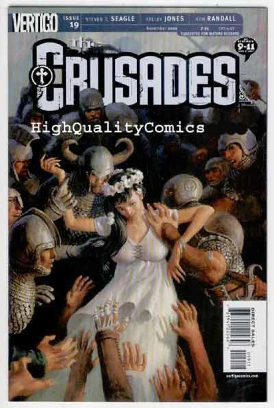 CRUSADES #19, NM+, Knight, Vertigo, Seagle, Jones, 2001, Fourth Crusade