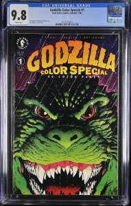 Godzilla Color Special #1 CGC 9.8 1992-Dark Horse comic book 4376335004