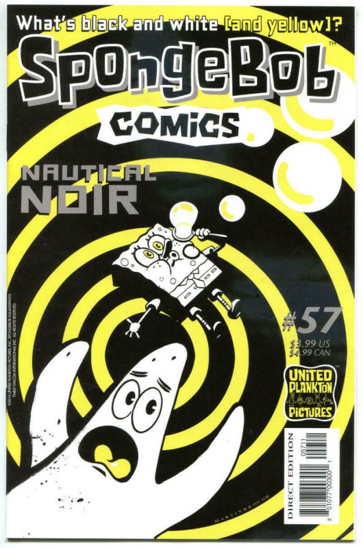SPONGEBOB #57, NM, Square pants, Bongo, Cartoon comic, 2011, more in store