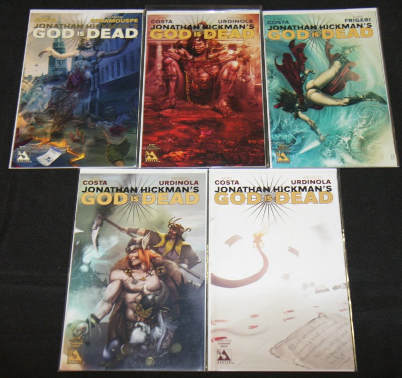 Avatar Press GOD IS DEAD 18pc Mid-High Grade Comic Lot VF-NM Supernatural