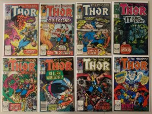 Thor 1st series comics lot #401-467 + 4 annual 50 diff avg 6.0 (1989-93)