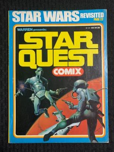 1978 STAR QUEST COMIX Warren Magazine #1 VG+ 4.5 Richard Corben / Esteban Maroto