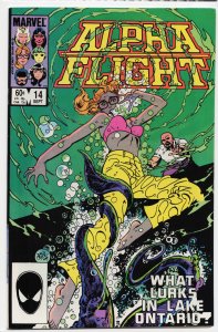 Alpha Flight #14 (1984) Alpha Flight