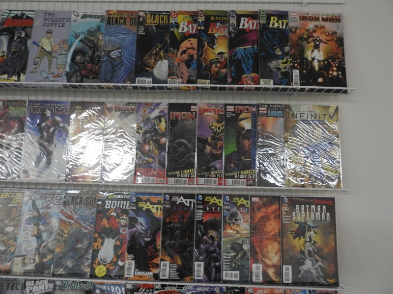 Huge Lot of 120+ Comics W/ Batman, Iron Man, New Teen Titans Avg. VF- Condition!