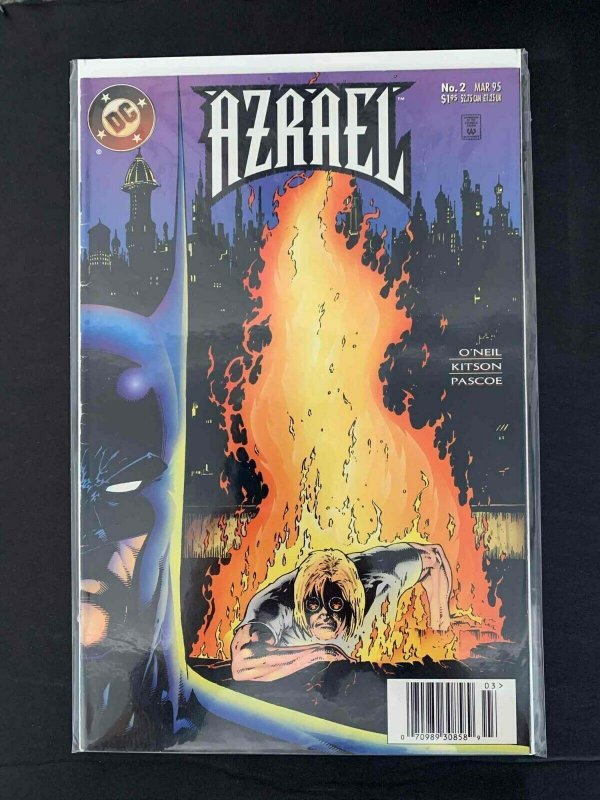 Azrael Agent Of The Bat #2  Dc Comics 1995 Vf Newsstand