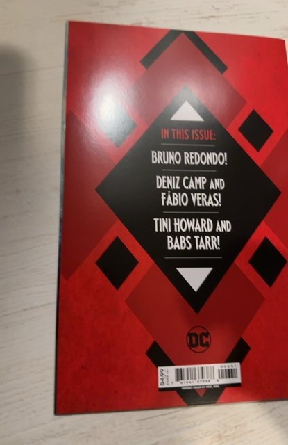 Harley Quinn: Black + White + Redder #6 Diaz Cover (2024)