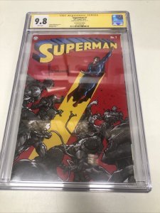 Superman (2023) # 1 (CGC 9.8 SS) Signed Kael Ngu • DC Comics • Fan Expo Red