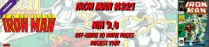 Iron Man 221 NM 9.4 Marvel 1987
