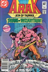 Arak Son of Thunder #17 (Newsstand) VG ; DC | low grade comic