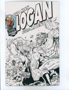 Old Man Logan 25 Hulk 181 Homage Sketch Cover