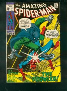AMAZING SPIDER-MAN #93 1971-PROWLER-MARVEL-J ROMITA- VG