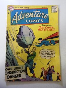 Adventure Comics #233 (1957) VG Cond 1/2 spine split, moisture stains, ink fc