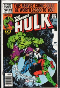 The Incredible Hulk #251 (1980) Hulk