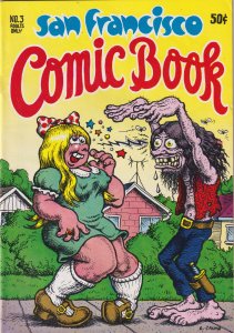 San Francisco Comic Book #3 1st printing Classic Crumb cover