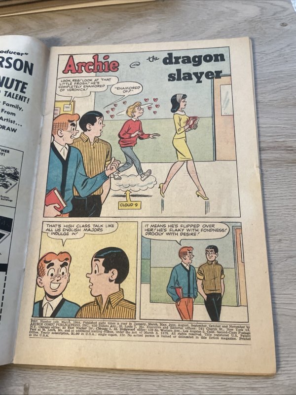 Pep Comics #169 1964 Archie