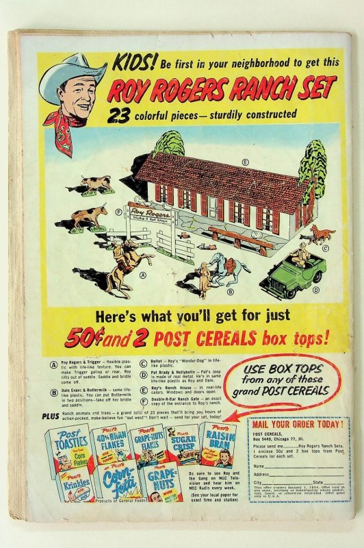 Roy Rogers Comics #67 Dell Comic Golden Age Western 10 Cent