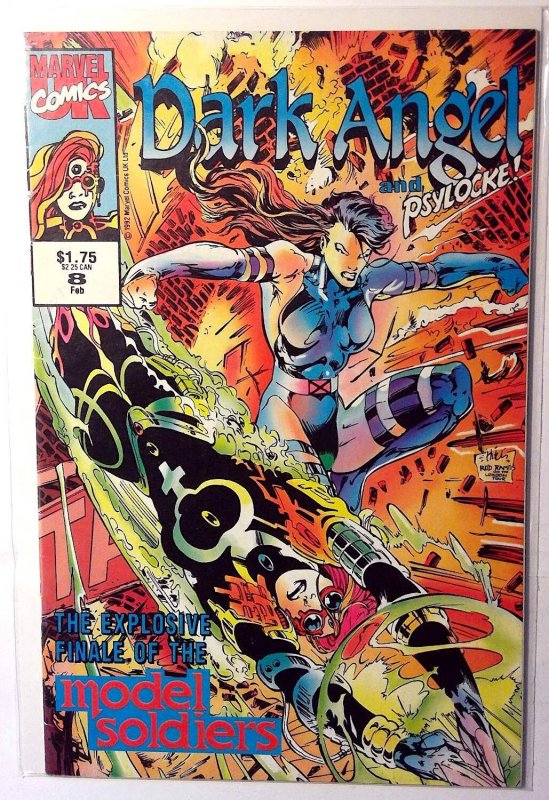 Dark Angel #8 (1993) Marvel UK Hell's Angel / Dark Angel 1st Print Comic Book