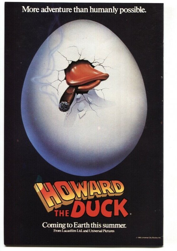 Howard The Duck #33 1986 last issue Marvel comic book NM-