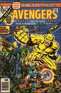 AVENGERS ANNUAL (1963) 6 (VERY GOOD)