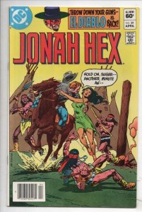 JONAH HEX #59, NM-, White Lotus, Ayers, De Zuniga, Diablo,1977 1982, DC