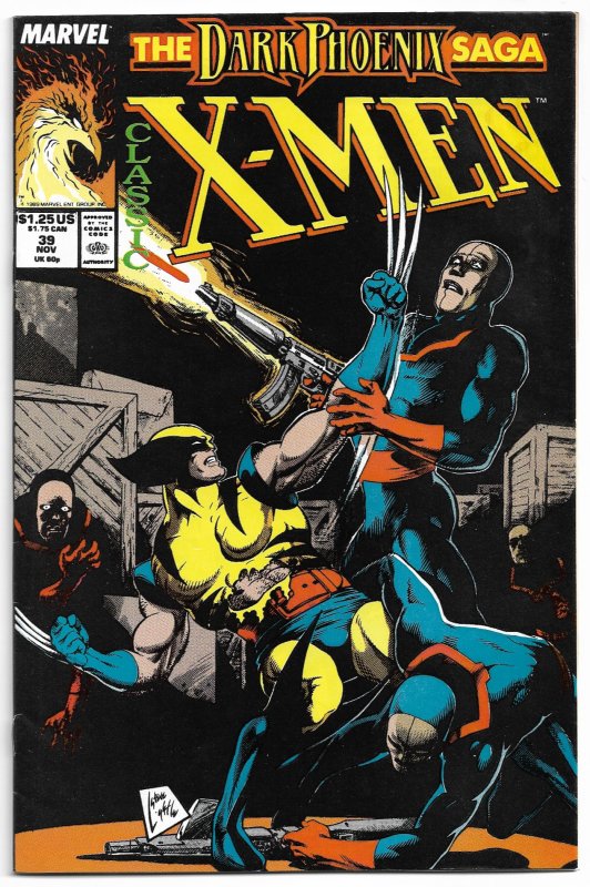 Classic X-Men #39 (1989) VF-NM