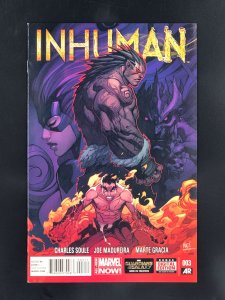 Inhuman #3 (2014) 1st Appearance of Korvostax