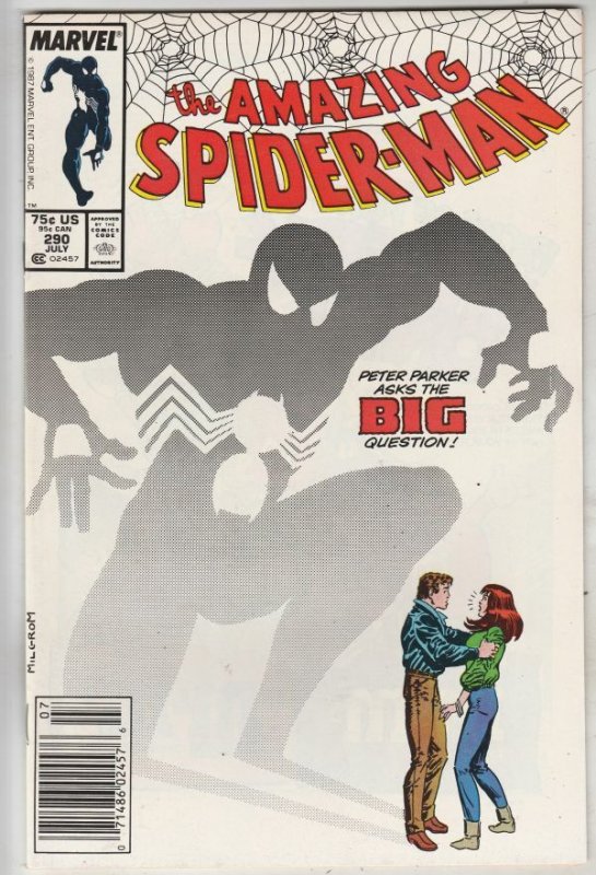 Amazing Spider-Man #290 (Jul-87) NM- High-Grade Spider-Man