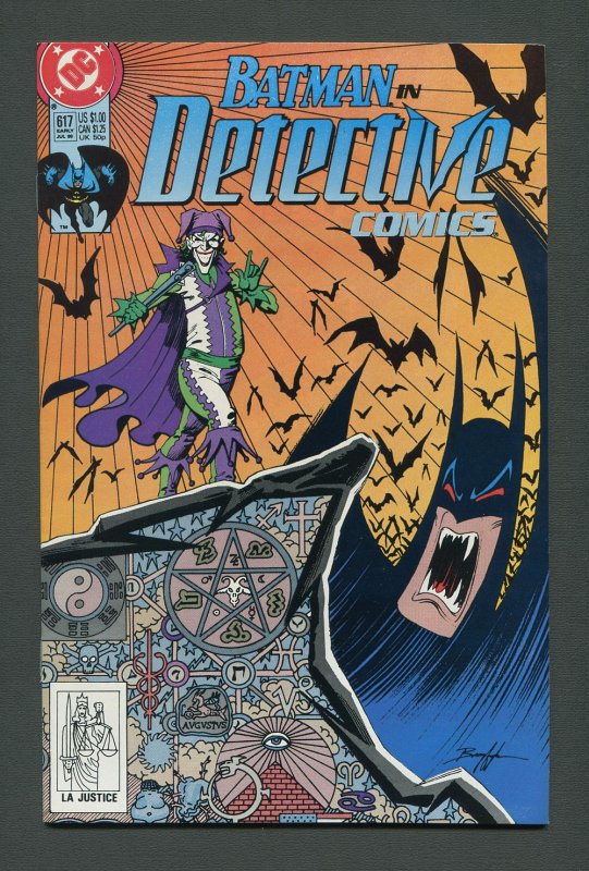 Detective Comics #617 / 9.2 NM- (JOKER)  July 1990 (D)