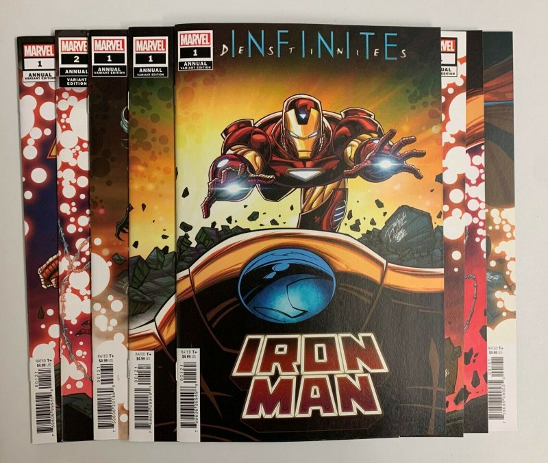 Infinite Destinies Pt 1-8 (Marvel 2021) Ron Lim Connecting Variants (9.0+)