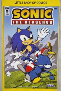Sonic The Hedgehog #5 Jamal Peppers Cover B Variant 2018 IDW Publishing VFNM