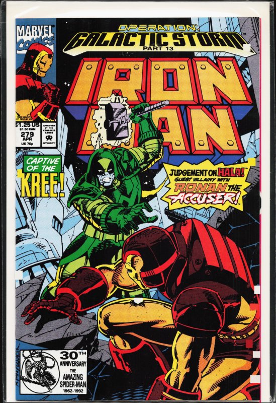 Iron Man #279 (1992) Iron Man