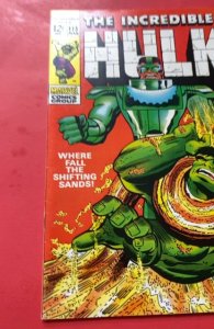 The Incredible Hulk #113 (1969)vs the sandman - sharp book