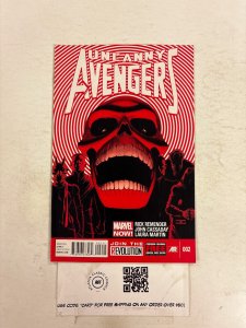 Uncanny Avengers #2 NM Marvel Comic Books Thor Rogue Captain America 16 HH112
