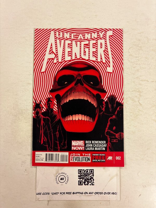 Uncanny Avengers #2 NM Marvel Comic Books Thor Rogue Captain America 16 HH112