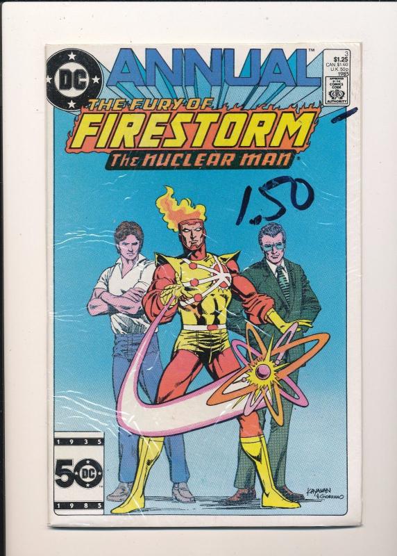 DC LOT FIRESTORM Comics #2,#3,#4 VG/F(poss mixed lot from diff series) (SIC227)