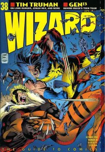 Wizard: The Comics Magazine #38 VF; Wizard | Wolverine vs Sabretooth - we combin