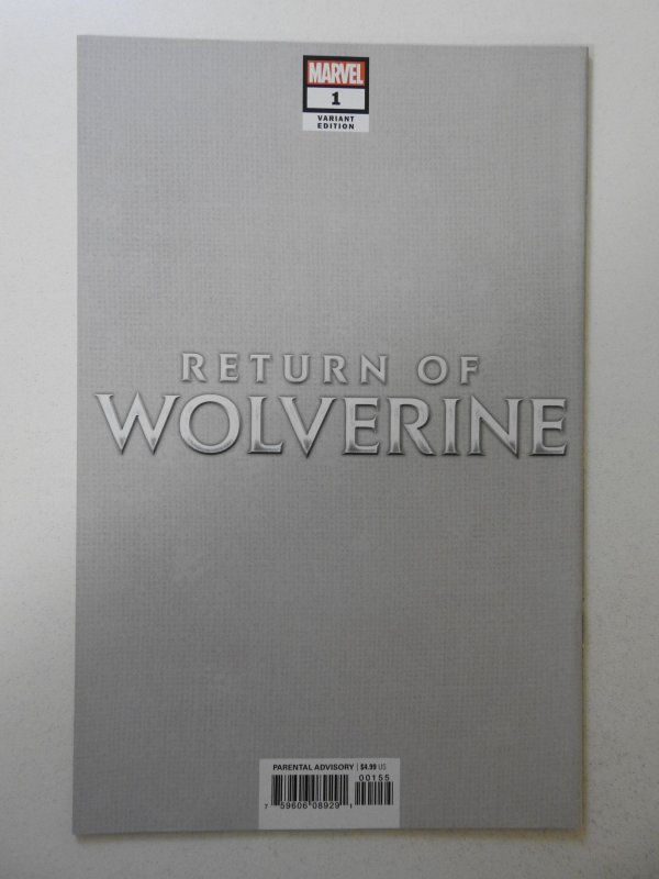 Return of Wolverine #1 Variant (2018) NM- Condition!