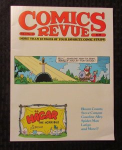 1985 COMICS REVUE Magazine #12 FVF Hagar The Horrible Dik Browne